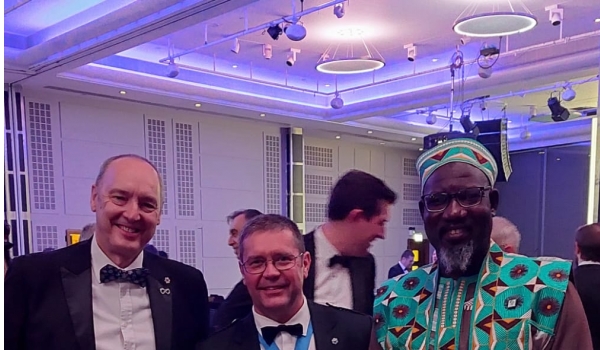 U-3ARC, guest of 123rd Annual Dinner of IOR at London U-3ARC, guest of 123rd Annual Dinner of IOR at London