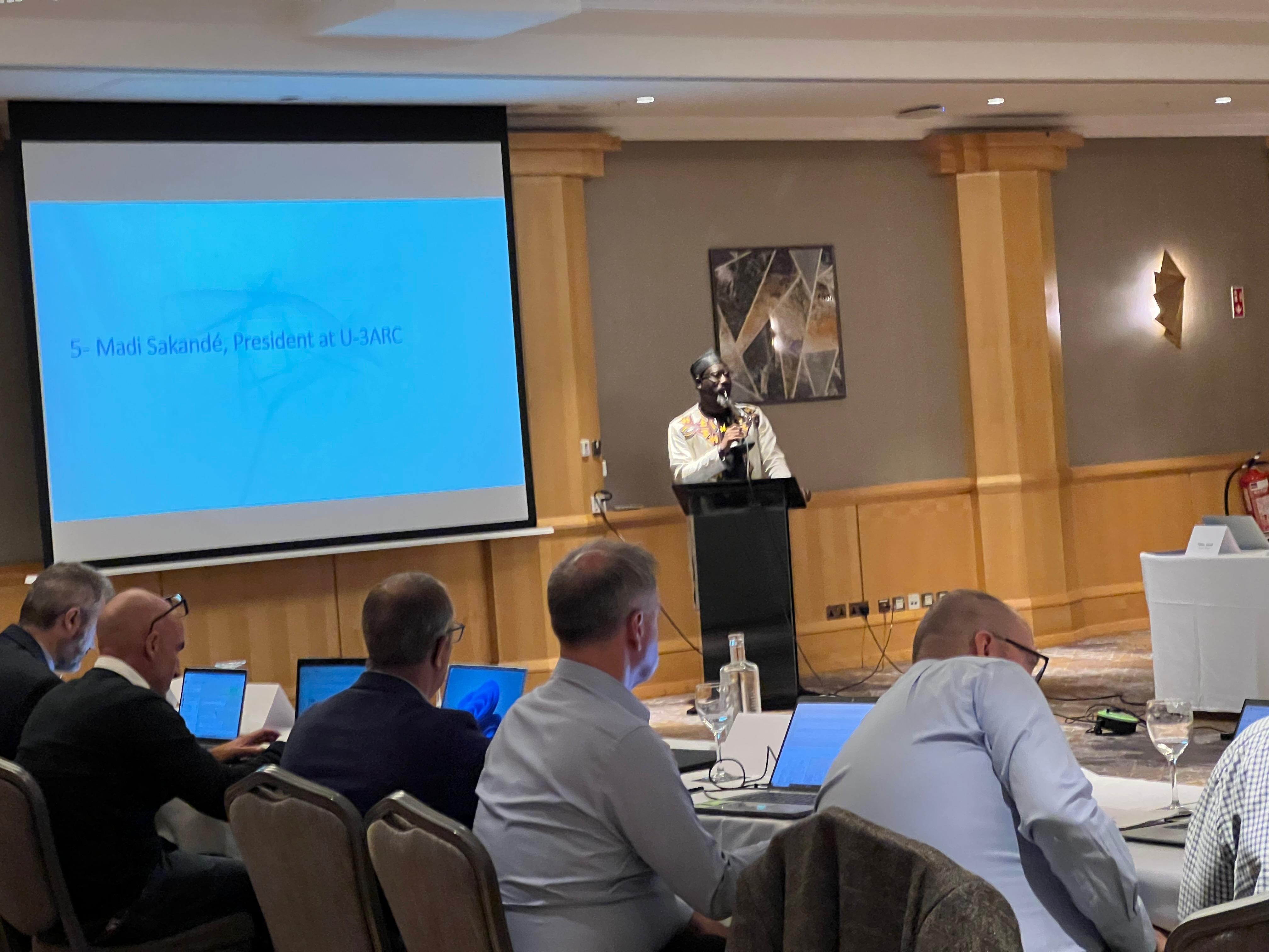 U-3ARC at AREA Spring General Assembly in Belfast